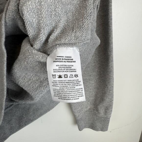 Nike SB Mens Crew Sweatshirt Sweater Gray - Size M - Picture 6 of 11